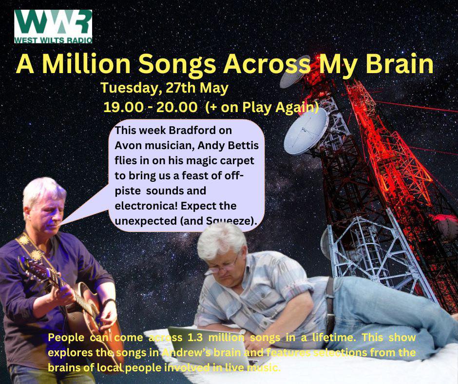 A million songs across my brain